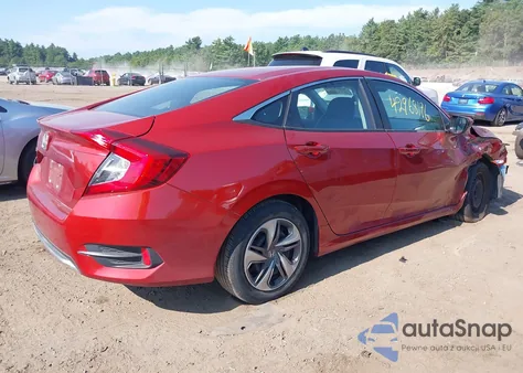 2020 Honda Civic Lx z USA, uszkodzony, nr VIN 19XFC2F61LE212202